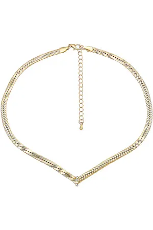 8 Other Reasons Collar v en color oro metálico talla all en - Metallic Gold. Talla all.