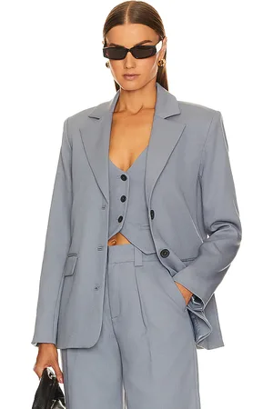 Song of Style Perdita blazer en color roca talla L en - Slate. Talla L (también en XL).