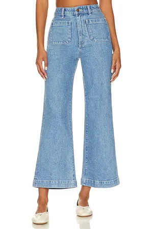 Rollas Jean acampanado sailor en color denim claro talla 23 en - Denim-Light. Talla 23 (también en 25, 28, 29, 30, 31, 33, 34).