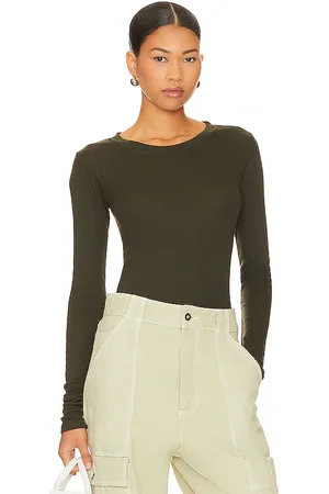LA Made Camiseta en color verde oliva talla L en - Olive. Talla L (también en S, XS).