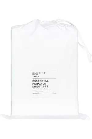 HAWKINS NEW YORK Juego de sábanas king essential en color talla all en - White. Talla all.