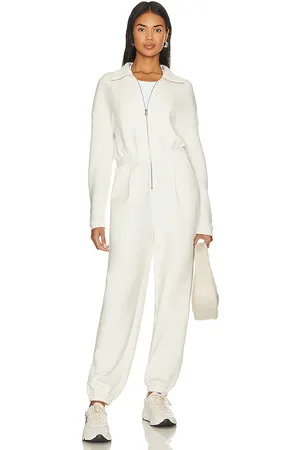 Varley Jessie jumpsuit en color blanco talla L en - White. Talla L (también en M).