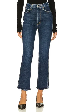 AGOLDE Pantalones acampanados de tiro alto pinch waist kick en color denim-dark talla 25 en - Denim-Dark. Talla 25 (también en 28, 31