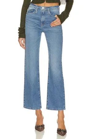 Frame Jean recto le jane ankle en color denim-medium talla 27 en - Denim-Medium. Talla 27 (también en 28, 30, 32).