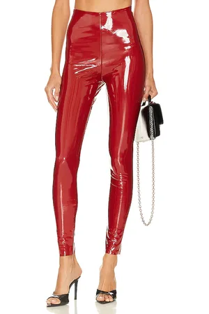 Commando Leggings de cuero en color rojo talla L en - Red. Talla L (también en M, S).