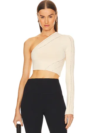 Michael Costello X revolve ency cable top en color talla L en - Cream. Talla L (también en XL).