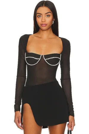 Bardot Body carter diamante en color talla L en - Black. Talla L (también en M, S, XS).