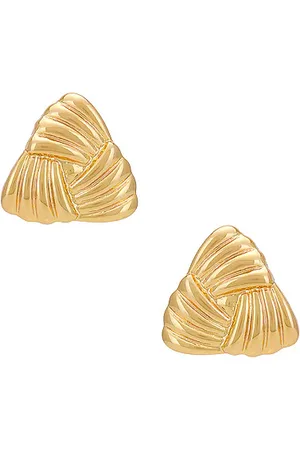 Heaven Mayhem Pendientes tri en color oro metálico talla all en - Metallic Gold. Talla all.