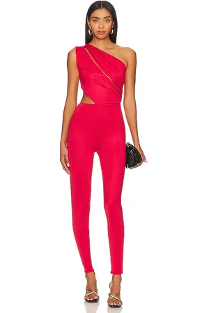 NBD Emelia jumpsuit en color talla L en - Red. Talla L (también en M, S).