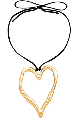 8 Other Reasons Collar colgante love en color oro metálico talla all en - Metallic Gold. Talla all.