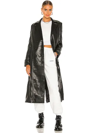 Bardot Trenca pu en color talla S en - Black. Talla S (también en XL).