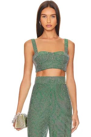 Bronx and Banco Corsé capri diamond en color verde talla L en - Green. Talla L (también en XS).