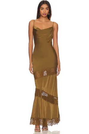 House of Harlow Vestido largo en color talla L en - Olive. Talla L (también en XL).
