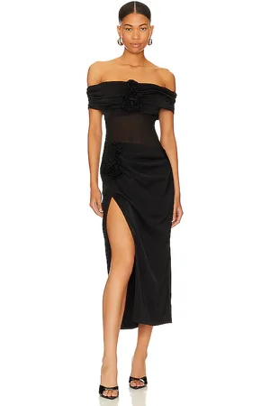 NBD Vestido tess en color talla L en - Black. Talla L (también en M, S, XS, XXS).