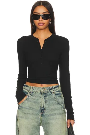 Cotton Citizen Camisa verona en color negro talla S en - Black. Talla S (también en XS).