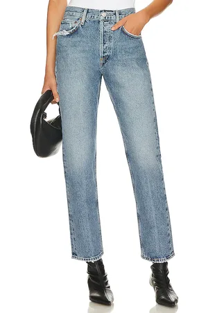 AGOLDE Largo(a) parker en color denim claro talla 32 en - Denim-Light. Talla 32 (también en 33, 34).