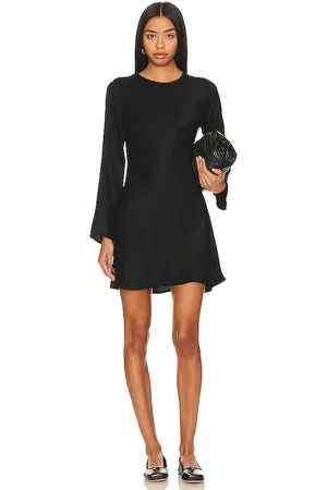 Bella Dahl Minivestido en color talla M en - Black. Talla M (también en S).