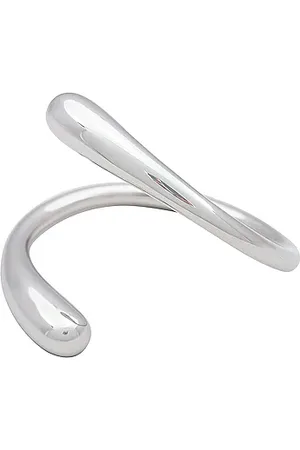 Soko Brazalete pulsera twisted dash en color metálico talla all en - Metallic Silver. Talla all.