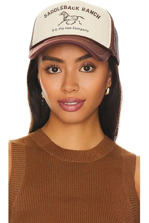 GIGI PIP Gorra de camionero saddleback rancht en color marrón talla all en - Brown. Talla all.