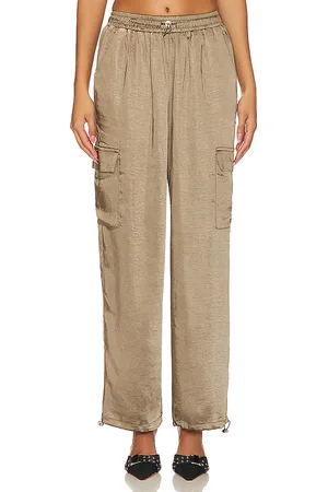 superdown Pantalón rita en color verde oliva talla S en - Olive. Talla S (también en XS).