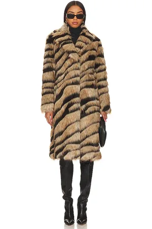 Unreal Fur Abrigo bengal kiss en color beige talla L en - Beige. Talla L (también en S, XL, XS).