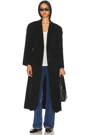 ANINE BING Abrigo quinn en color talla L en - Black. Talla L (también en M).