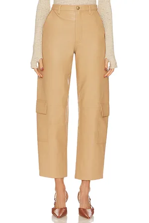 Pantalones de vestir y Jeans de color caf para mujer en rebajas