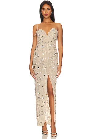 Camila Coelho Vestido tonia en color talla M en - . Talla M (también en S, XXS).