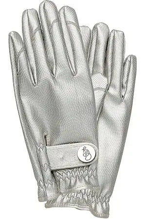 Garden Glory Guante de jardineria gardening glove en color plateado metálico talla S en - Metallic Silver. Tal
