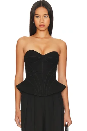 NBD Arlette corset top en color talla M en - Black. Talla M (también en S, XL, XS).