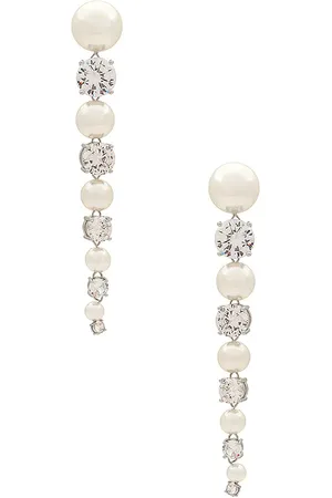 Retrofete Pendiente quinn en color ivory talla all en - Ivory. Talla all.