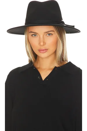 Brixton Sombrero plegable de fieltro joanna en color talla L en - Black. Talla L (también en S, XS).