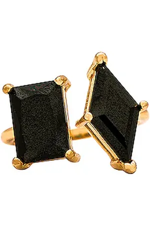 Ettika Anillo kelly en color oro metálico talla 6 en - Metallic Gold. Talla 6 (también en 8).