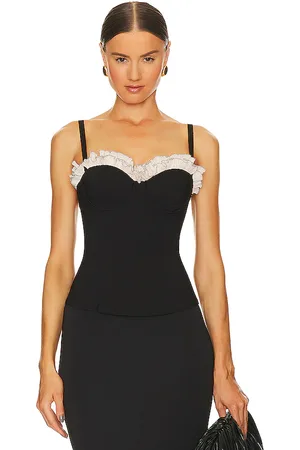 LPA Giovanna corset top en color talla L en - Black. Talla L (también en M, S, XS, XXS).