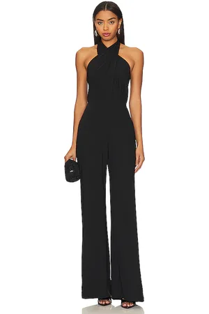 Amanda Uprichard Mezcal jumpsuit en color talla L en - Black. Talla L (también en M, S, XL, XS).