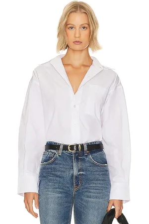 GRLFRND Camisa button down en color talla M en - White. Talla M (también en XL).