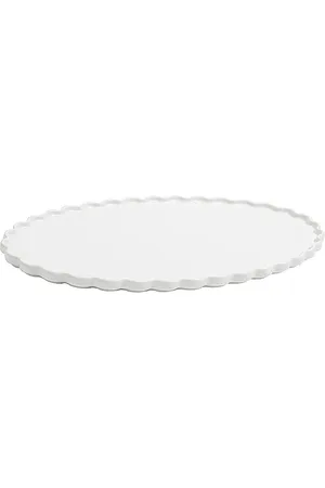 Fazeek Bandeja ceramic wave platter en color talla all en - White. Talla all.