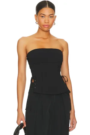 Lovers And Friends X rachel denali top en color talla M en - Black. Talla M (también en S, XS, XXS).