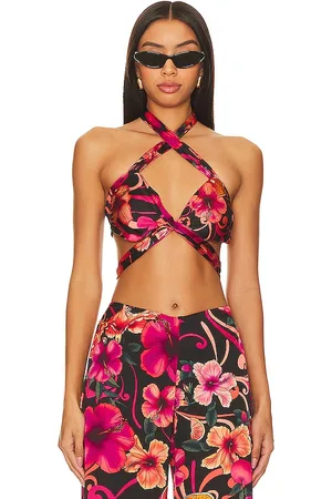 Cin Cin Top envolvente hurricane en color fucsia talla XL en - Fuchsia. Talla XL (también en XS).