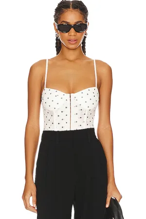 Free People Corsé mono intimately fp night rhythm en color blanco talla L en - White. Talla L (también en XL).