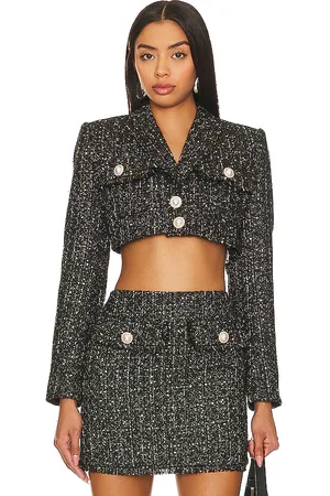 Camila Coelho Chaqueta ghillerma en color talla M en - Black. Talla M (también en S, XL, XXS).