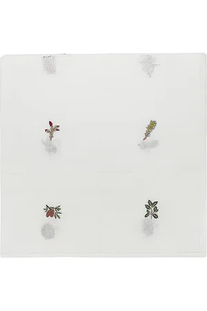 Chefanie Manteles christmas botanical tablecloth en color blanco talla all en N/A - White. Talla all.