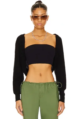 AUTUMN CASHMERE Torera shaker en color talla L en - Black. Talla L (también en M, XL).