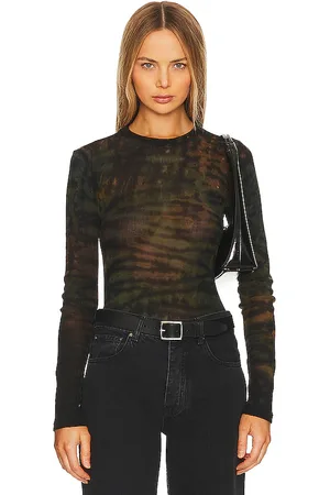 Cotton Citizen Manga larga rio en color verde oscuro talla M en - Dark Green. Talla M (también en XS).