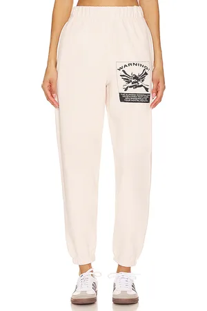 Boys Lie Pantalón deportivo up en smoke en color crema talla M en - Cream. Talla M (también en S).