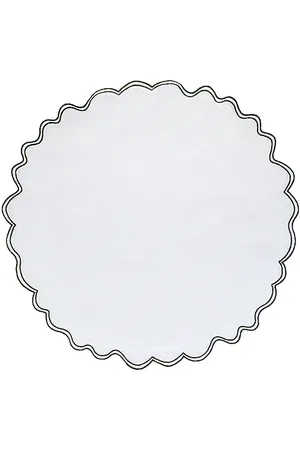 Chefanie Mantel individual timeless placemat en color blanco talla all en N/A - White. Talla all.