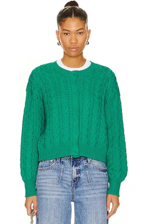 525 America Cárdigan brooke en color verde talla L en - Green. Talla L (también en XL, XS).