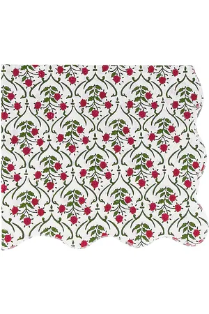 Chefanie Manteles block print noel tablecloth en color blanco talla all en N/A - White. Talla all.