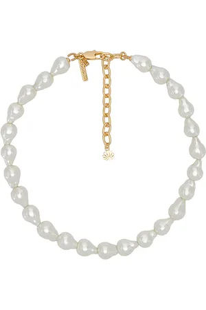 Lele Sadoughi Collar en color blanco talla all en - White. Talla all.