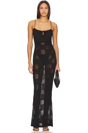 Asta Resort Maxivestido cecilia en color talla L en - Black. Talla L (también en M, S, XL).